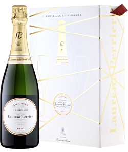 Шампанское Лоран-Перье Брют п/у+ 2 бокала