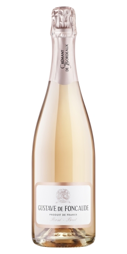 Игристое вино Гюстав де Фонкод Креман де Бордо Розе-Брют