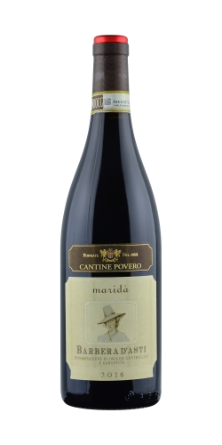 Вино Кантине Поверо Барбера д’Асти Марида