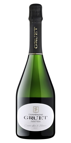 Шампанское Грюэ Кюве де Труа Блан Брют